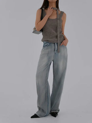 Kring straight denim pants