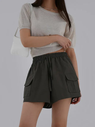 Sori Round Neck Short Sleeve Knit