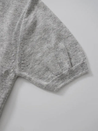 Sori Round Neck Short Sleeve Knit