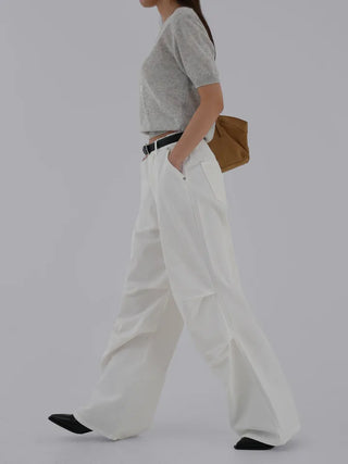 Sori Round Neck Short Sleeve Knit