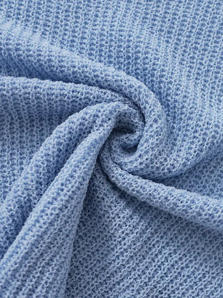 V-ming V-neck See-through Knit