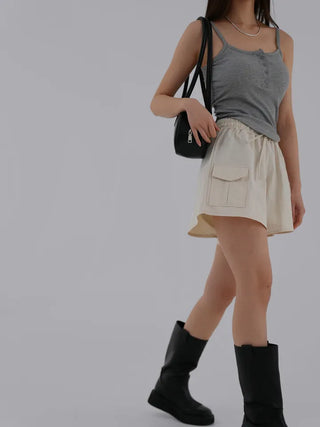 Carling Nylon Cargo Shorts