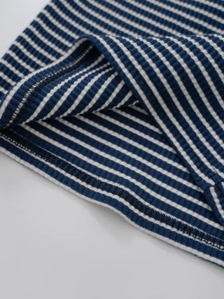Chaili Stripe Banding Tube Top
