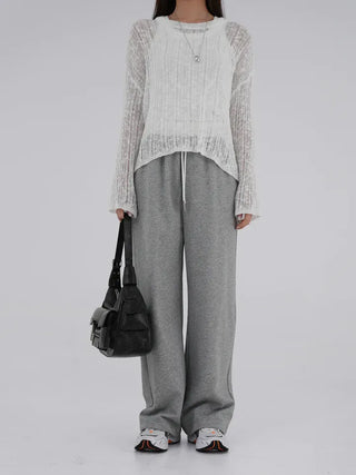 Ront Color Block Wide Pants
