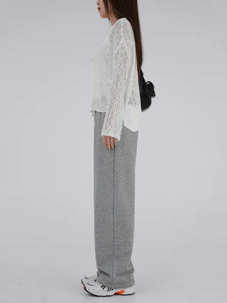 Ront Color Block Wide Pants