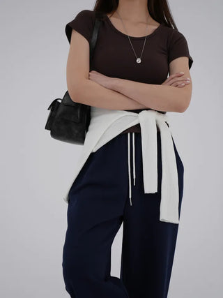Ront Color Block Wide Pants
