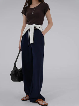Ront Color Block Wide Pants