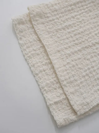 Franc Embossed Straight Pants