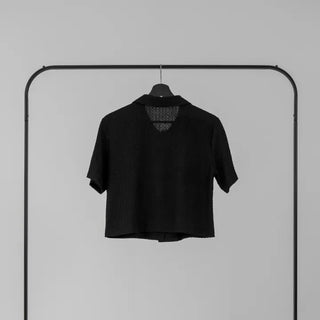 French Embossed Short Sleeve Shirt