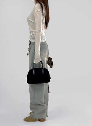 IRO Vintage Washed Wide Denim Pants