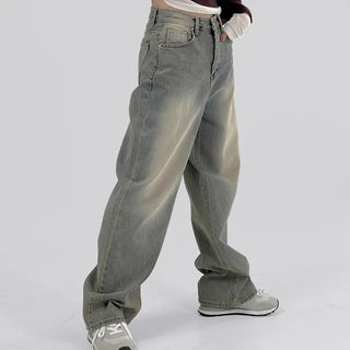 IRO Vintage Washed Wide Denim Pants