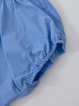 Dayrang Off-shoulder Shirred Blouse