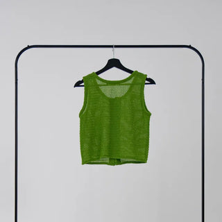 Lonely Button Sleeveless Knit