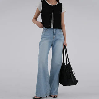 Lonely Button Sleeveless Knit