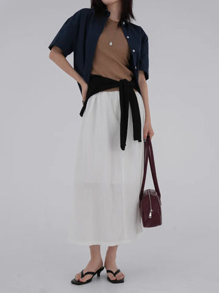 Slit Halterneck Sleeveless Knit