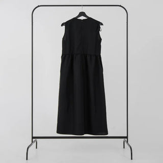 Mati Shirred Ribbon Dress