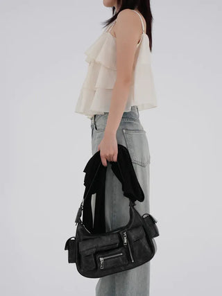Mode Tencel Frill Bustier