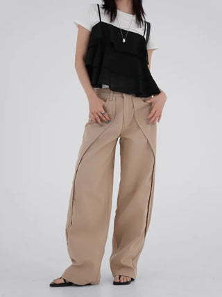 Mode Tencel Frill Bustier