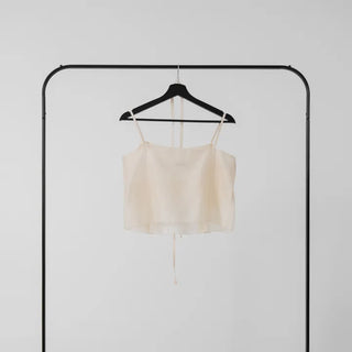 Mode Tencel Frill Bustier
