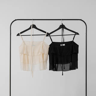 Mode Tencel Frill Bustier