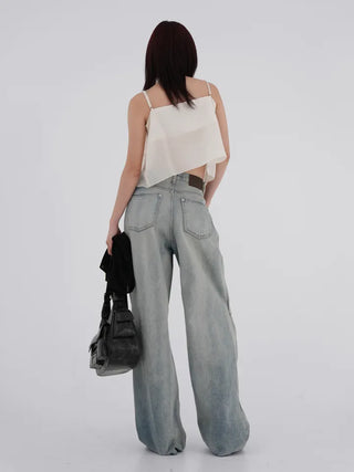 Mode Tencel Frill Bustier