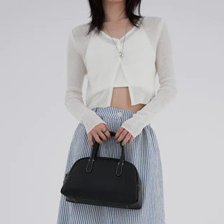 Meen V-neck Two-button Cardigan