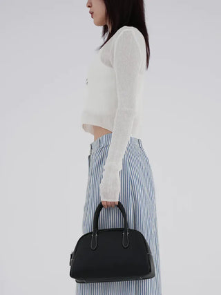 Meen V-neck Two-button Cardigan
