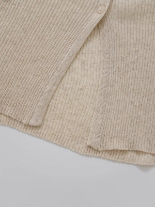 Meen V-neck Two-button Cardigan