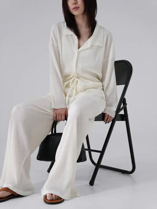 Gaining Basic Pleated Shirt
