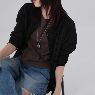 Gaining Basic Pleated Shirt