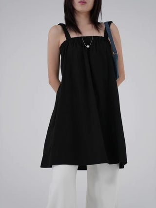 Winning Ribbon Backless Dress