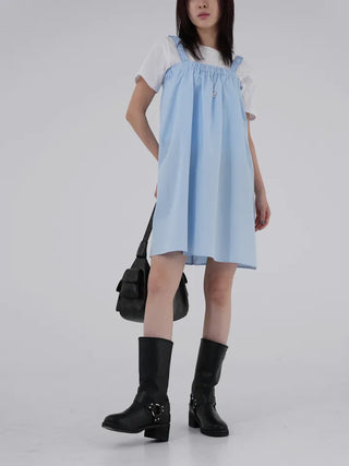 Winning Ribbon Backless Dress