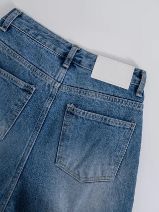 Monin Cut Denim Pants