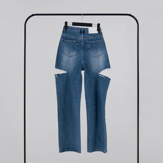 Monin Cut Denim Pants