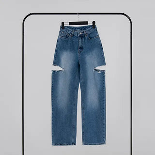 Monin Cut Denim Pants