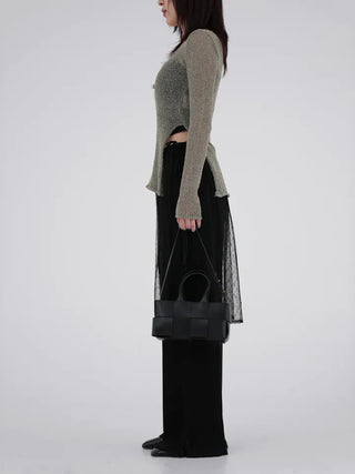 Sling lace wrap skirt