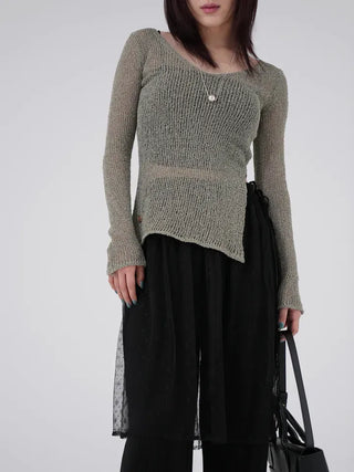 Sling lace wrap skirt