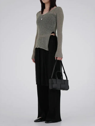 Sling lace wrap skirt
