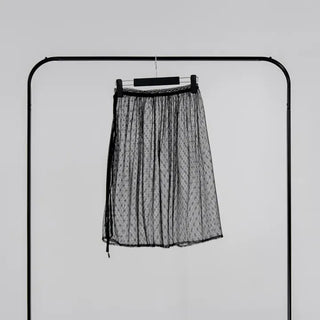 Sling lace wrap skirt