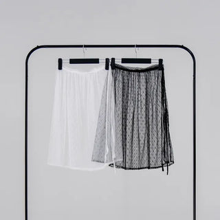 Sling lace wrap skirt