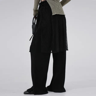 Sling lace wrap skirt