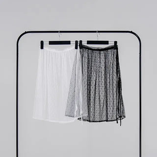 Sling lace wrap skirt