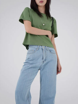 Barin straight denim pants