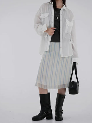 Derin Two-Pocket Loose Fit Shirt