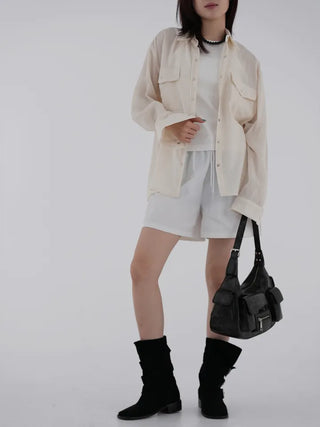 Derin Two-Pocket Loose Fit Shirt