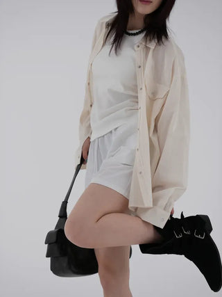 Derin Two-Pocket Loose Fit Shirt