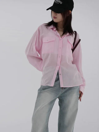 Derin Two-Pocket Loose Fit Shirt