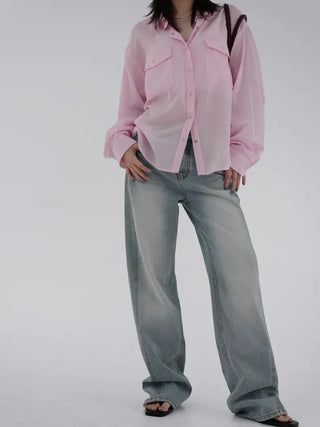 Derin Two-Pocket Loose Fit Shirt