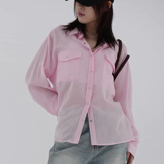Derin Two-Pocket Loose Fit Shirt