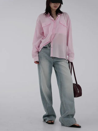 Derin Two-Pocket Loose Fit Shirt
